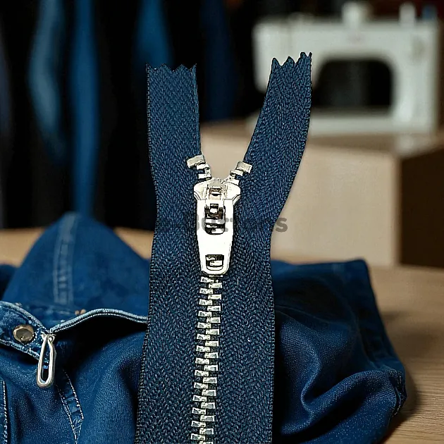 #4.5 7" Pant Zipper Metal Zipper Nickel ZPM0001PNT