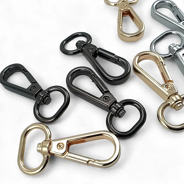 1.5 cm Bag Hook - Almond Hook - Parrot Hook - Spring Swivel Hook Special Coating S 20275