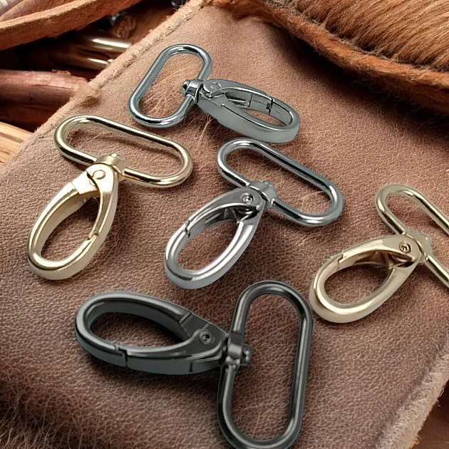 3 cm Scorpion Hook - Bag Hanger Hook - Spring Swivel Hook Special Coating Color S1759
