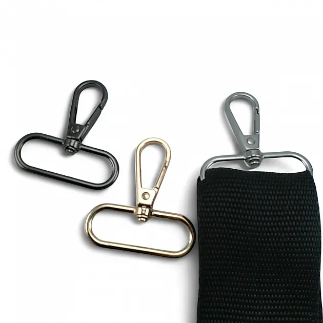 4 cm 1,6" Parrot Hook - Almond Hook - Spring Swivel Hook S25145