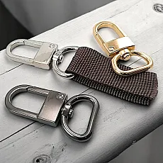 2 cm - 0,79" Spring Swivel Hook - Lock Hook Big Size Parrot Hook SB 10208