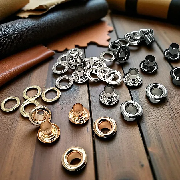 Curved Eyelet Iron 4.5 mm 0,19" Special Coated No. 2 - Hanger Coated Bag Eyelet SB 13785