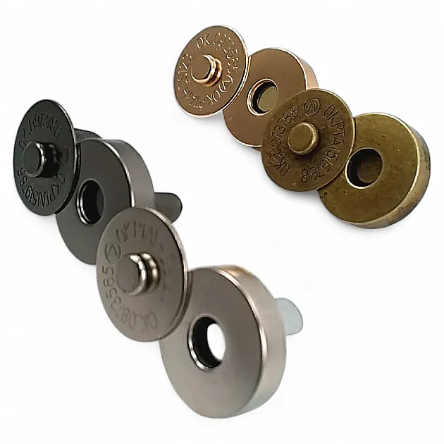 Çanta Mıknatısı 18 mm - Mıknatıslı Çanta Çıt Çıtı Plus Kalite SB 2824