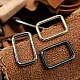 3 cm Rectangular Buckle - Frame Buckle Special Metal Coating S 1220