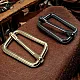 3 cm Strap Adjustment Buckle Single Slider Special Metal Coating S 1272