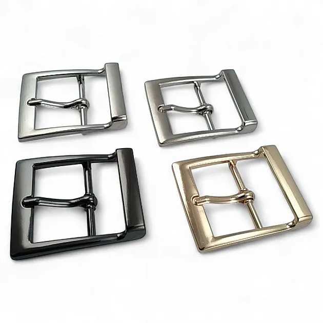 3 cm 1.2" Prong (Tongue) Buckle - Belt Buckle Metal Special Plating S2136