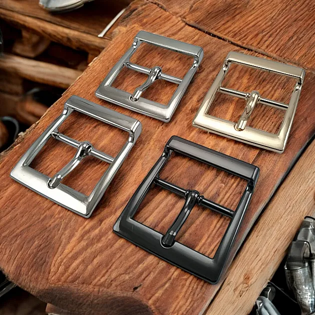 3 cm 1.2" Prong (Tongue) Buckle - Belt Buckle Metal Special Plating S2136