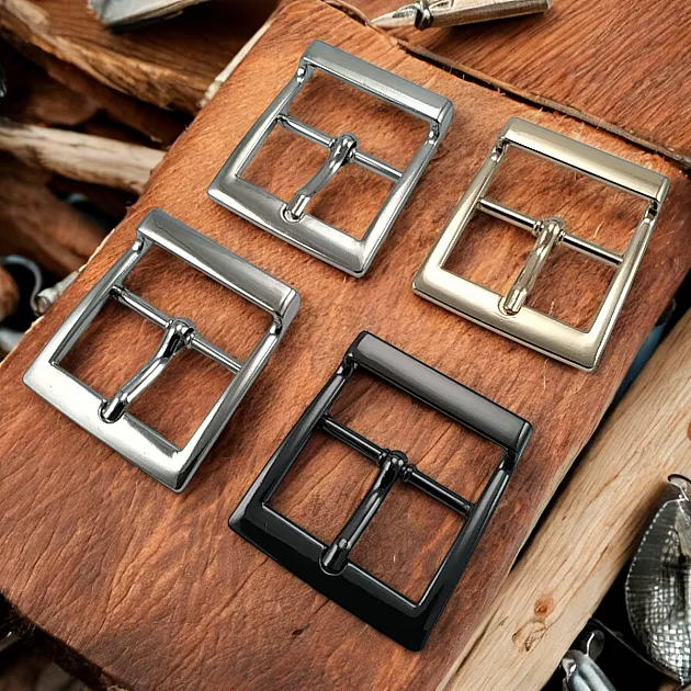 3 cm 1.2" Prong (Tongue) Buckle - Belt Buckle Metal Special Plating S2136