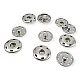 Sew-On Snap Button 19 mm 30 L 3/4" Brass Stainless ERD190PR Sew-On Snap Button 19 mm 30 L 3/4" Brass Stainless ERD190PR