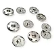 Sew-On Snap Button 19 mm 30 L 3/4" Brass Stainless ERD190PR Sew-On Snap Button 19 mm 30 L 3/4" Brass Stainless ERD190PR