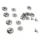 Sew-On Snap Button Brass Stainless 8 mm 12 L 5/16" ERD080PR4