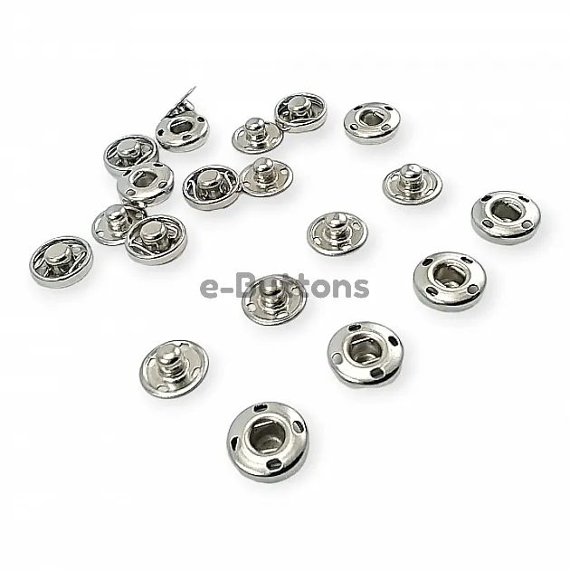 10 mm Sew-On Snap Button 16L / 25/64" Stainless ERD100P4 10 mm Sew-On Snap Button 16L / 25/64" Stainless ERD100P4