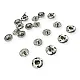 10 mm Sew-On Snap Button 16L / 25/64" Stainless ERD100P4 10 mm Sew-On Snap Button 16L / 25/64" Stainless ERD100P4