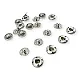 Sew-On Snap Fasteners 10 mm 16L / 25/64" Brass Stainless ERD100PR4 Sew-On Snap Fasteners 10 mm 16L / 25/64" Brass Stainless ERD100PR4