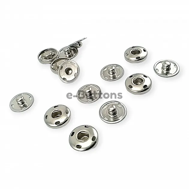 Sew-On Snap Button Brass Stainless 12 mm 20L / 15/32" ERD120PR4