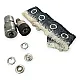 Snap Button For Baby Clothes - 8 mm 0,31" Prong Snap Fasteners 1000 Pieces ERBCLK0008P