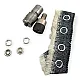 Snap Button For Baby Clothes - 8 mm 0,31" Prong Snap Fasteners 1000 Pieces ERBCLK0008P