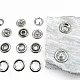 15 mm Prong Snap Fastener 0,59" Large Size Stainles Steel Snap Fastener Whit Double Sided Ring ERC0015TIRPRU