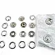 15 mm Prong Snap Fastener 0,59" Large Size Stainles Steel Snap Fastener Whit Double Sided Ring ERC0015TIRPRU