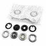 15 mm Prong Snap Fasteners 0,59" Large Size  With Double Sided Ring ERC0015TIRPRU