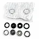 15 mm Prong Snap Fasteners 0,59" Large Size  With Double Sided Ring ERC0015TIRPRU