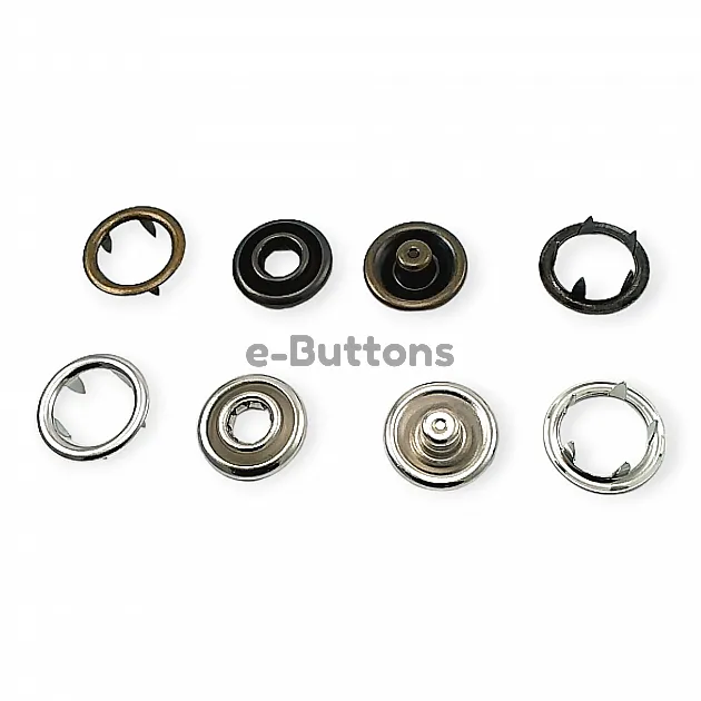 17 mm 27L 0,67" Large Brass Claw Snap Fastener ERC0017TIRPR
