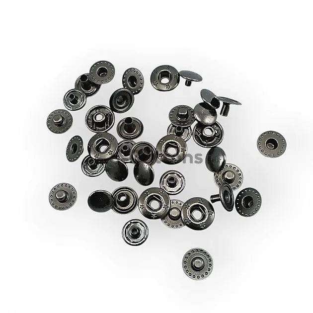 Brass Snap Fastaners 7 mm 10L / 9/32" VT2 Snap Fasteners ERC00PR07 Brass Snap Fastaners 7 mm 10L / 9/32" VT2 Snap Fasteners ERC00PR07