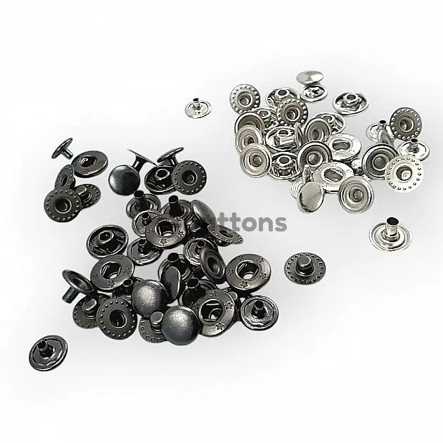 Brass Snap Fasteners 8 mm 12L / 5/16" VT2 Snap Fasteners ERC00PR08 Brass Snap Fasteners 8 mm 12L / 5/16" VT2 Snap Fasteners ERC00PR08