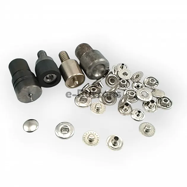 Brass Snap Fasteners 8 mm 12L / 5/16" VT2 Snap Fasteners ERC00PR08 Brass Snap Fasteners 8 mm 12L / 5/16" VT2 Snap Fasteners ERC00PR08
