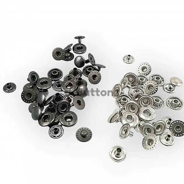 Brass Snap Fasteners 8 mm 12L / 5/16" VT2 Snap Fasteners ERC00PR08 Brass Snap Fasteners 8 mm 12L / 5/16" VT2 Snap Fasteners ERC00PR08