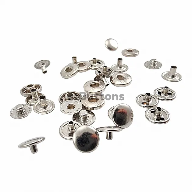 Brass Snap Fasteners 8 mm 12L / 5/16" VT2 Snap Fasteners ERC00PR08 Brass Snap Fasteners 8 mm 12L / 5/16" VT2 Snap Fasteners ERC00PR08