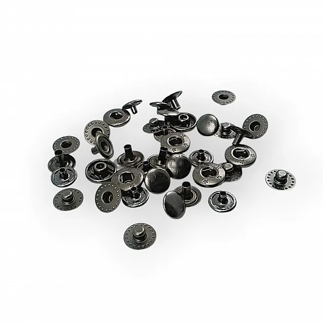 Brass Snap Fasteners 8 mm 12L / 5/16" VT2 Snap Fasteners ERC00PR08 Brass Snap Fasteners 8 mm 12L / 5/16" VT2 Snap Fasteners ERC00PR08