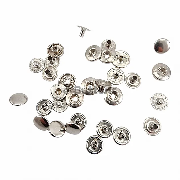 Brass Snap Fasteners 8 mm 12L / 5/16" VT2 Snap Fasteners ERC00PR08 Brass Snap Fasteners 8 mm 12L / 5/16" VT2 Snap Fasteners ERC00PR08