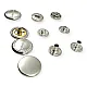 54 System Brass Caas 120 Model Snap Button Curved 4 Piece Set ERCAAS0120PR