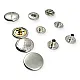 54 System Brass Caas 120 Model Snap Button Curved 4 Piece Set ERCAAS0120PR