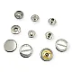 Snap Fasteners Caas 120 Model Coin Type Flat 54 System Brass Set of 4 ERCAAS0120PRP