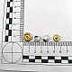 Snap Fasteners Italian Style Curved Coat Snap Deluxe Series 1200 DLX001200B