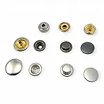 Snap Fasteners Italian Style Curved Coat Snap Deluxe Series 1200 DLX001200B