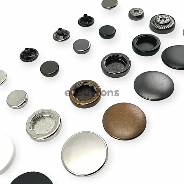 20 mm Coat Snap Button 250 pcs Brass Deluxe Series PR200R200B 20 mm Coat Snap Button 250 pcs Brass Deluxe Series PR200R200B