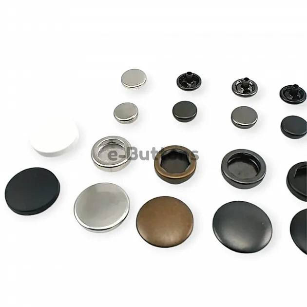 20 mm Coat Snap Button 250 pcs Brass Deluxe Series PR200R200B 20 mm Coat Snap Button 250 pcs Brass Deluxe Series PR200R200B