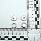 Brass Prong Snap Fasteners For Coat 250 pcs Deluxe Series Single Cap PRV20R300