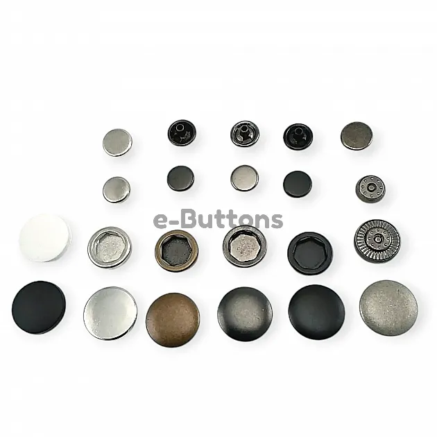 19 mm Coat Snap Button 250 pcs Brass Deluxe Series PR190R200B 19 mm Coat Snap Button 250 pcs Brass Deluxe Series PR190R200B