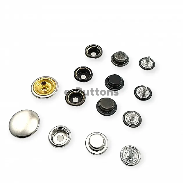 Coat and Jacket Snap Brass Deluxe Series - PRTR500B Mini