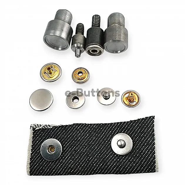 Coat Snap Brass Deluxe Series - Italian Style PRTR600B