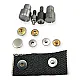 Coat Snap Brass Deluxe Series - Italian Style PRTR600B