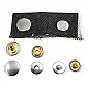 Coat Snap Brass Deluxe Series - Italian Style PRTR600B