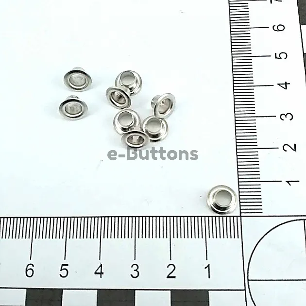 Short Pipe Eyelet 11/64" Brass 4,5 mm (500 Pcs/Pack) ERB0002PRK