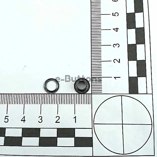 3/16" Brass 4,7 mm Curved Eyelet (500 Pcs/Pack) ERB0002PR