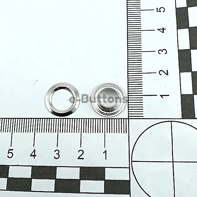5/16" Brass Curved Eyelet 8 mm Contoured (500 Pcs/Pack) ERB0005PRKON