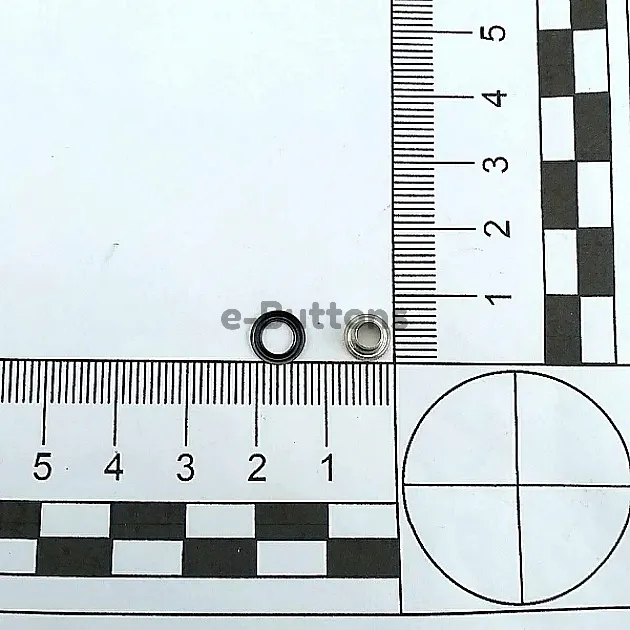 9/64" Brass 3,6 mm Curved Eyelet (500 Pcs/Pack) ERB0017PR